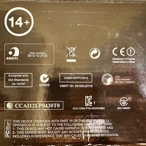 PARROT AR. DRONE 2.0 ELITEl EDITION QUADRICOPTER - WiFi - Free iOS & Android - Picture 8 of 16